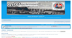Desktop Screenshot of anciennes-autos.fr