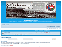 Tablet Screenshot of anciennes-autos.fr